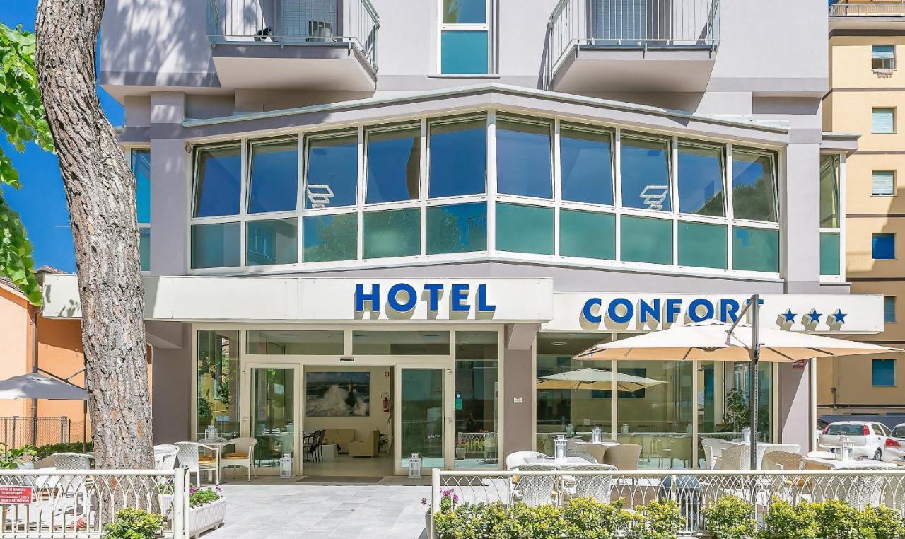 Hotel Confort Римини Экстерьер фото